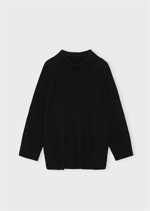 Aster merino strik Sort Moshi Moshi 